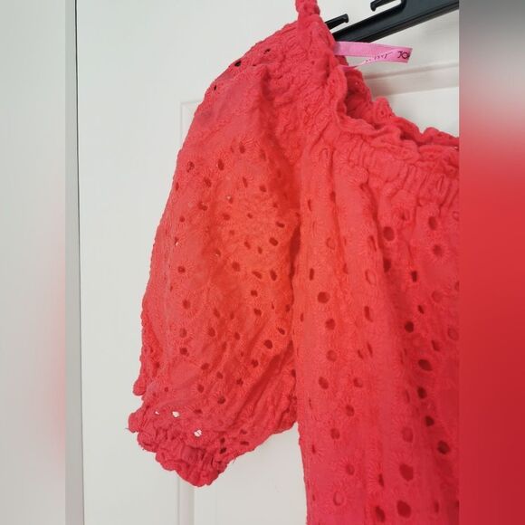 Betsey Johnson eyelet lace dress xs - Picture 2 of 6